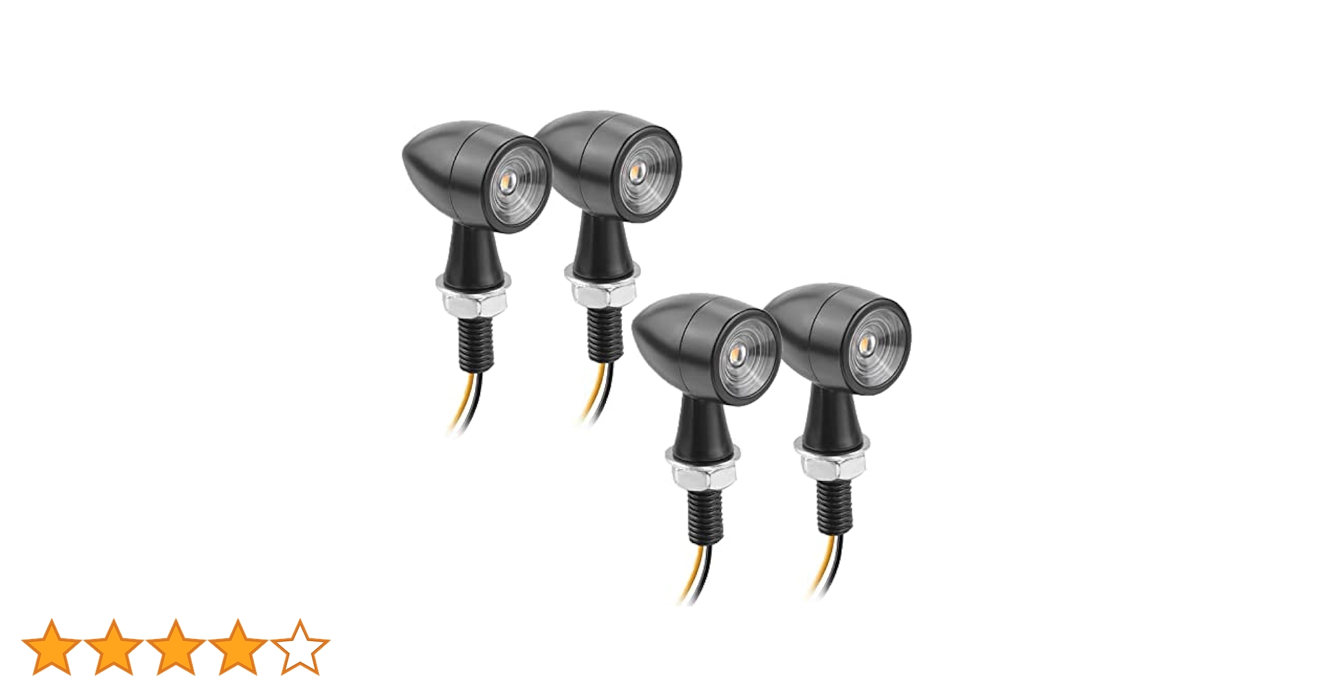 K*様 バイク　純正ウィンカー　砲弾型 Amazon | TaJiMy バイク ウインカー 砲弾型 4個セット 汎用 12V